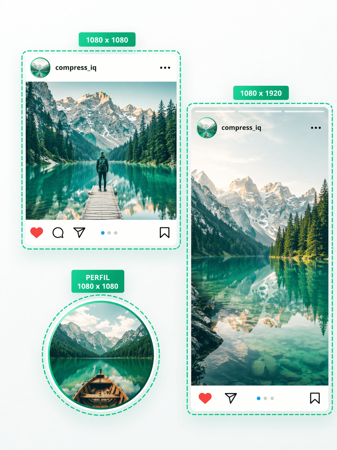 Redimensionar fotos online para redes sociales — Instagram, TikTok y Facebook