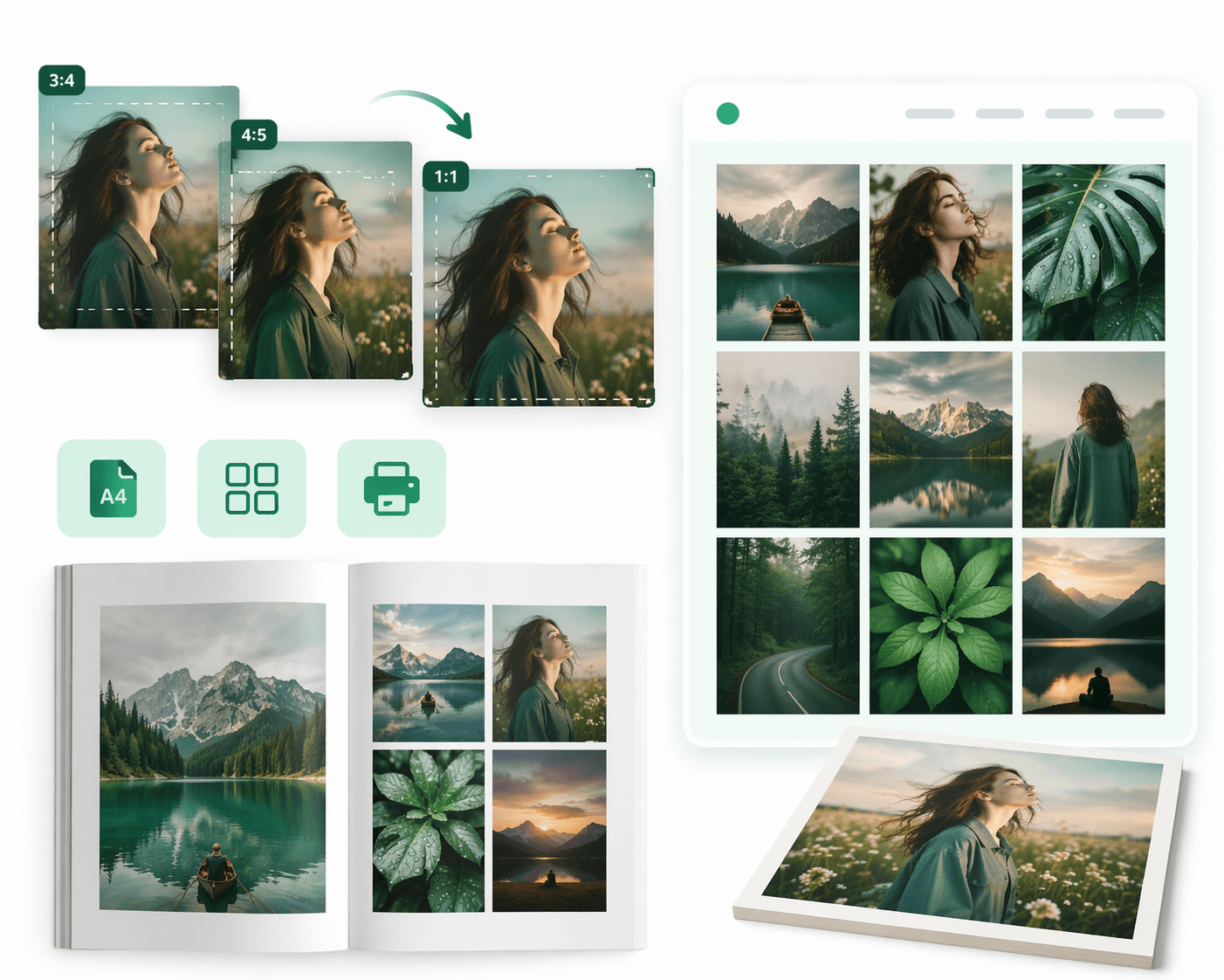 Redimensionar fotos online para portfolio, impresión y galería de alta calidad
