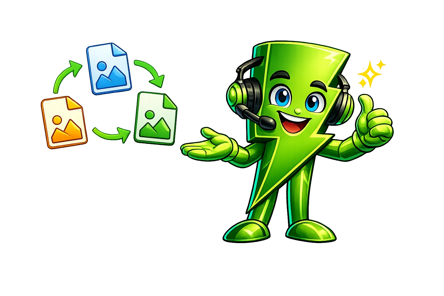 Convertir imagen a JPG, PNG, WebP y AVIF — Compress IQ