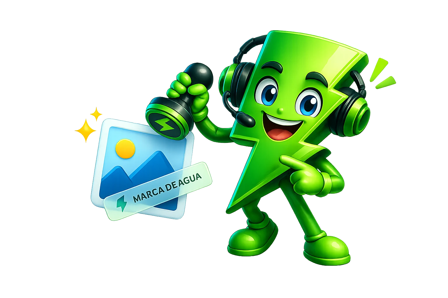 Marca de agua en imágenes online — Compress IQ