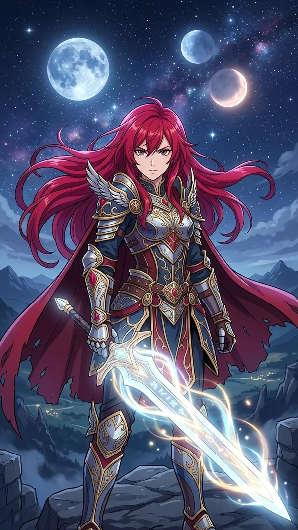 Guerrera Anime Mística