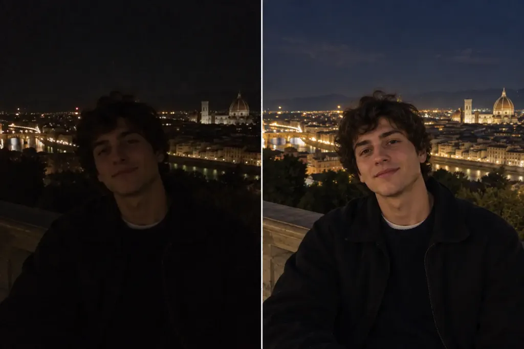 Fotos con Poca Luz IA